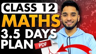 Class 12th Maths  Last 3 days plan🔥 class12 [upl. by Gathers496]