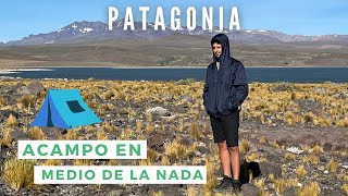 ACAMPO en MEDIO de la NADA con un AMIGO en NEUQUEN PATAGONIA ARGENTIINA [upl. by Blanding540]