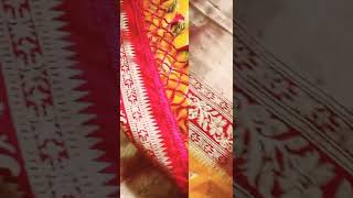 Dipawalivery beautiful saree pure katan silk banarasi handloom kadhwa sareesshortstrendingshorts❤ [upl. by Popper997]