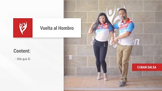 Intermediate Salsa Casino Vuelta al Hombro  Cuban Salsa Course 💃 Lesson 01 [upl. by Ellirpa]