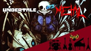 UNDERTALE  MEGALOVANIA 【Intense Symphonic Metal Cover】 [upl. by Morel]