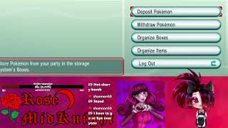 POKEMON SHINY CHALLENGE ITS SHINES WITH MY MOM Pokemon Glowing Garnet Remix [upl. by Ttegirb310]