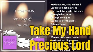 Take Me Home Precious Lord  Funeral Singers Sydney [upl. by Lindgren]