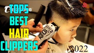 ✅Top 5 Best Hair Clippers 2022 [upl. by Nadoj]