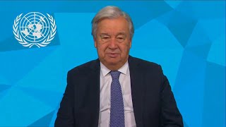 Solidarity message to the United Nations Interim Force In Lebanon  UN Chief  United Nations [upl. by Akerdal]