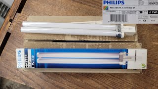 Lampes fluocompactes PHILIPS PLS 11W830 Warm White G23 [upl. by Lledniuq809]