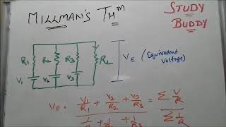 Millmans Theorem and Reciprocity Thm Hindi  Electrical Technology [upl. by Sasnett884]