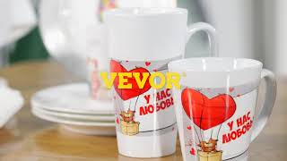 VEVOR 8 in 1 Heat Press Perfect Transfers for TShirts Mugs Hats amp More [upl. by Erodasi]