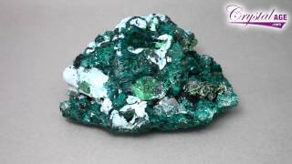 Dioptase amp Shattuckite Healing Mineral  MDT059 [upl. by Speroni]