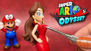 Making Pauline from Super Mario Odyssey  Polymer Clay [upl. by Raye714]