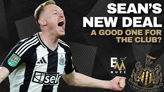 NUFC SEAN LONGSTAFF TO GET NEW DEAL  NEWCASTLE UNITED NEWS [upl. by Garaway714]