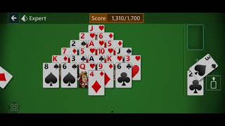 21 November 2024  Pyramid  Expert Challenge  Microsoft Solitaire Collection  Daily Challenges [upl. by Noyerb]