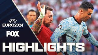 Georgia vs Portugal Highlights  UEFA Euro 2024 [upl. by Hyacinth]