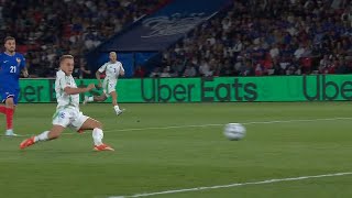 Davide Frattesi goal against France UEFA Nations League France vs Italy Football Match  Dimarco [upl. by Nairam]