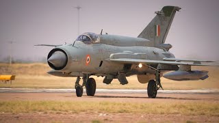 ⚠️ NO HEADPHONESSUPER LOUD  Indian Air Force MiG 21 SCRAMBLES [upl. by Arleen]