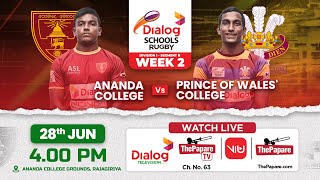 Ananda College vs Prince of Wales College  Div 1 Segment B Dialog Schools Rugby League 2024 [upl. by Calloway]