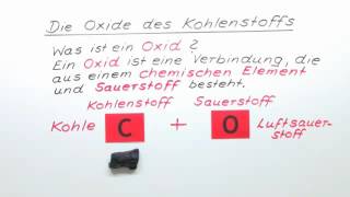 KOHLENSTOFF UND SEINE OXIDE  Chemie  Anorganische Verbindungen – Eigenschaften und Reaktionen [upl. by Chaffin72]