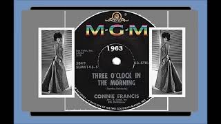 Connie Francis  Three OClock In The Morning [upl. by Lorrac]