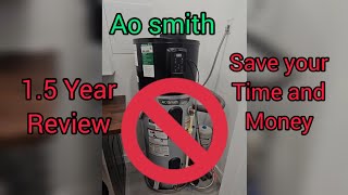 ao smith hybrid heat pump water heater 15 year reviewsave your time and money [upl. by Aylsworth248]