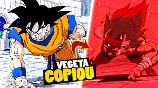 😱 MOMENTOS EM QUE VEGETA COPIOU O GOKU [upl. by Ymar]