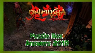 Onimusha Warlords Puzzle Box Answers [upl. by Noivart]