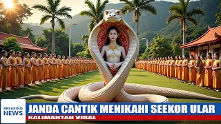 KALIMANTAN VIRAL Seorang janda cantik menikahi seekor ular dan ternyata ular itu adalah [upl. by Navanod]