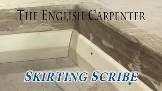 How to Scribe a Skirting board perfectly [upl. by Av]