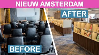 Nieuw Amsterdam Renovation Before amp After Holland America [upl. by Feingold]