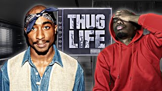 RHYME SCHEME CRAZY Tupac  Under Pressure REACTION  First Time Hearing [upl. by Jenica]