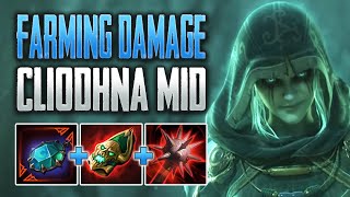 HER DAMAGE IS ABSURD Cliodhna Mid Gameplay SMITE Conquest [upl. by Laryssa635]