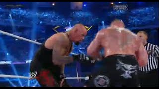 Wrestlemania 30 Undertaker vs Brock Lesnar [upl. by Ros]