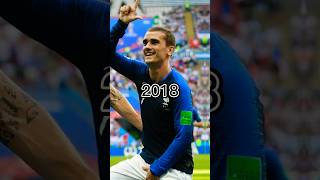 🇫🇷🎩GRIEZMANN YEARS griezmann atletico ronaldo messi football yt shorts ytshorts wow [upl. by Arlee224]