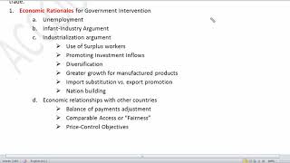 Part 22 Government intervention in international trade  tariffnon tariff Barriers [upl. by Danila]