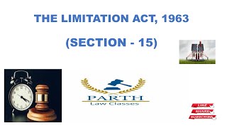 THE LIMITATION ACT 1963 SECTION  15 [upl. by Addi]