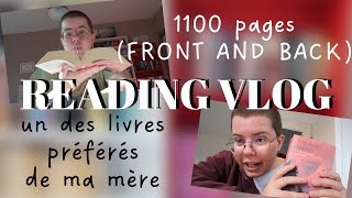 READING VLOG La Montagne Magique  Thomas Mann [upl. by Ecydnarb]