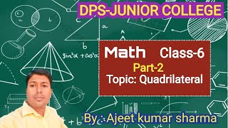 Math QuadrilateralDPSJUNIORCOLLEGE [upl. by Amberly]