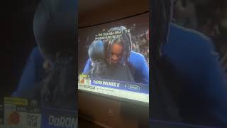 Daron Holmes LIVE REACTION letsgoflyers nbadraft nba daytonflyers dayton UD CBB flyersnation [upl. by Izogn]