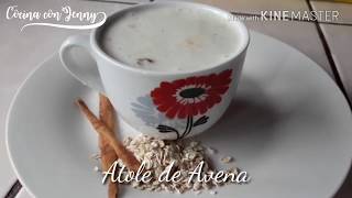 Atole de Avena Calientito para el FríoAtole de avena con lecheCocina con Jenny [upl. by Alia]