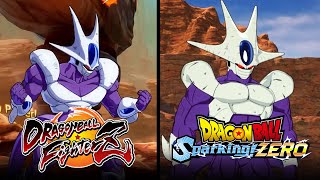 Dragon Ball Sparking Zero vs FighterZ  Comparison Of Cooler [upl. by Ardnekal234]