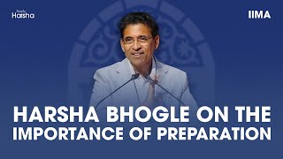 Harsha Bhogle on the Importance of Preparation [upl. by Winton27]