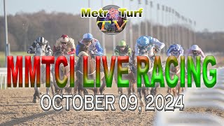 09 October 2024  Philippines Horse Racing Live  Metro Manila Turf Club Inc [upl. by Murray202]