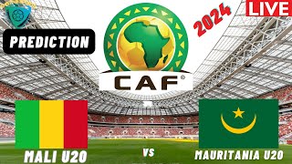 Mali vs Mauritania CAF U20 Africa Nations Cup 2025 Qualifier Match Preview Prediction [upl. by Mlehliw290]