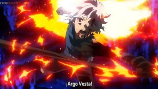 Bell Cranel Vs Juggernaut  Danmachi Season 4 Cap 10  Full Fight anime danmachi [upl. by Eslek]