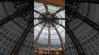 galeries lafayette paris [upl. by Ahsimat833]