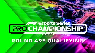 2021 F1 Esports Pro Championship Rounds 45 Qualifying [upl. by Demeyer]