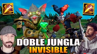 DOBLE JUNGLA INVISIBLE LA ESTRATEGIA MAS OP PRARA DESTRUIR PARTIDAS FT SeVenJungle [upl. by Yve]