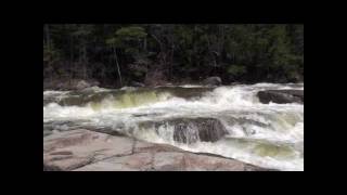 Swift River Lower Falls  Kancamagus Highway NHwmv [upl. by Decrem]