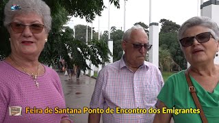 Feira de Santana Ponto de Encontro ds Emigrantes Hoje Muitos Emigrantes 28 09 2023 [upl. by Llerehs]