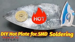 Homemade Reflow Hot Plate for SMD Soldering [upl. by Notsuoh156]