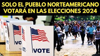 MILES DE MIGRANTES SON ELIMINADOS DE LISTAS DE VOTANTES SOLO EL PUEBLO NORTEAMERICANO VOTARÁ [upl. by Purington208]